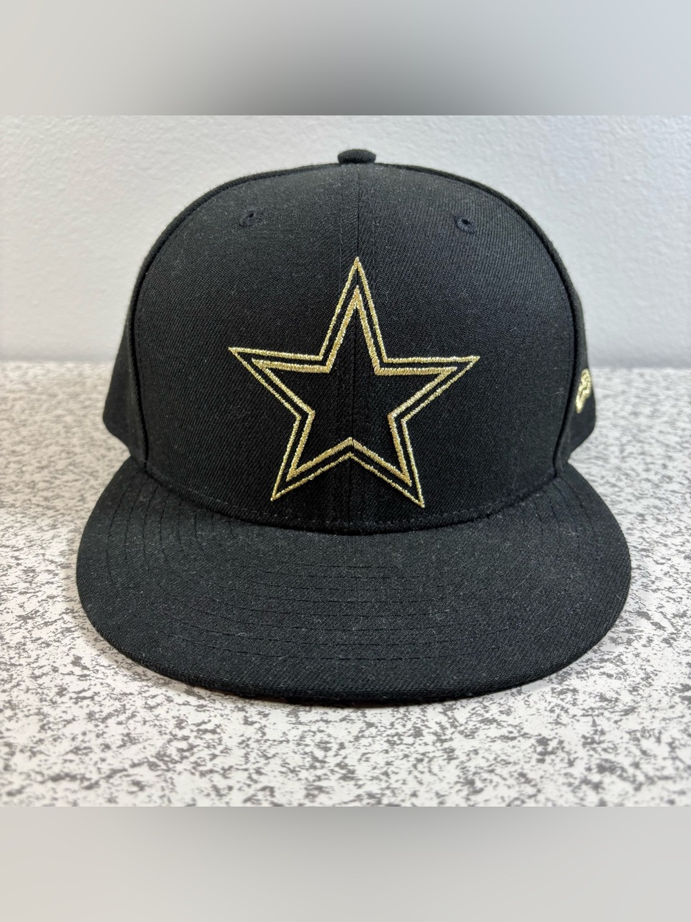 New Era 9Fifty Dallas Cowboys Hat Cap Adjustable Snapback Black/Gold Star Logo
